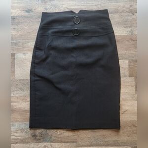 Spring Street Black Pencil Skirt Size 3